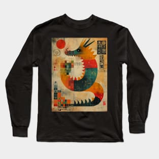 Wood Code Dragon Long Sleeve T-Shirt